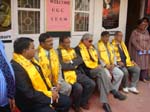 Visiting UGC Members at the Campus headquarters